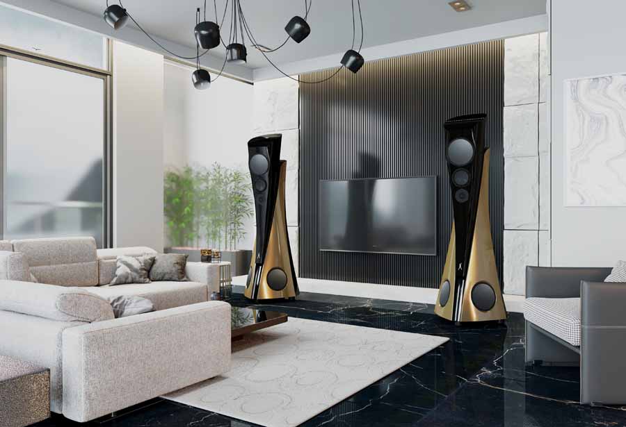 Estelon Extreme Mk II Bronze Royale loudspeakers