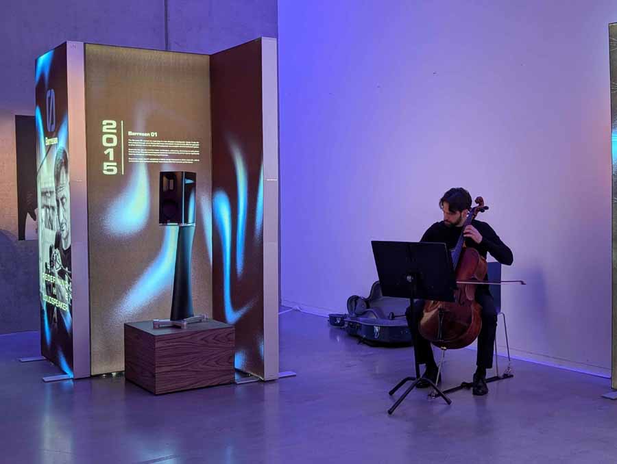 B&oslash;rresen M8 Gold Signature Loudspeaker And Aavik M-880 Mono Amplifier Launch Event with audio group denmark