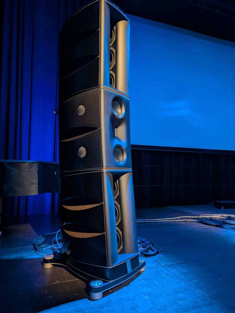 B&oslash;rresen M8 Gold Signature Loudspeaker And Aavik M-880 Mono Amplifier Launch Event with audio group denmark
