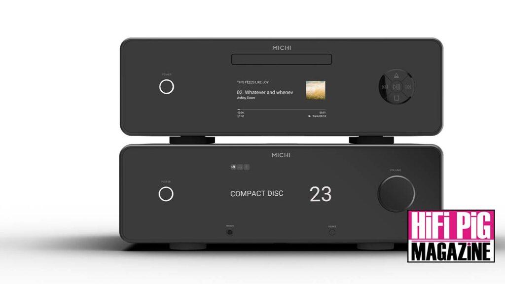 Michi Prestige X430 Integrated Amplifier And Michi Prestige Q430 CD Player hifi news